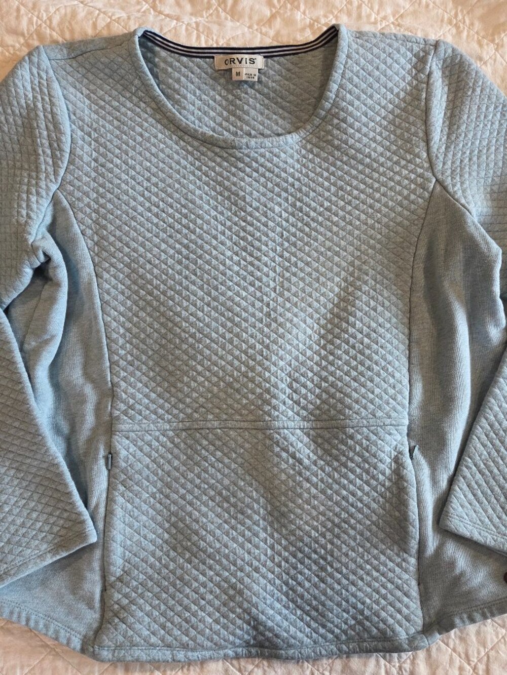 Orvis Light Blue Sweater